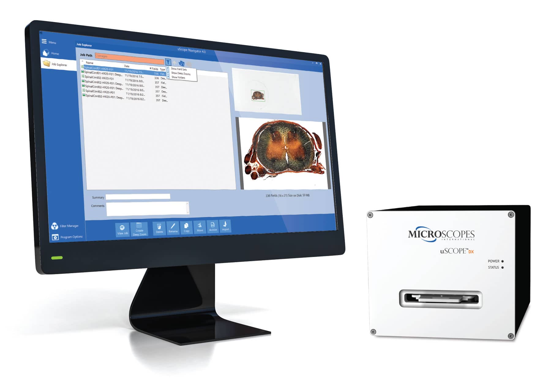 uScopeDX Whole Slide Scanner