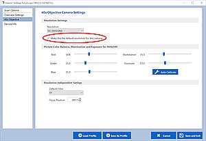 Make the New Settings the Default