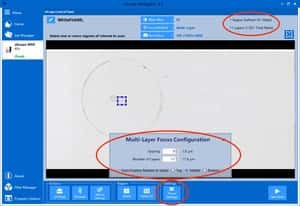Enter Focus Parameters