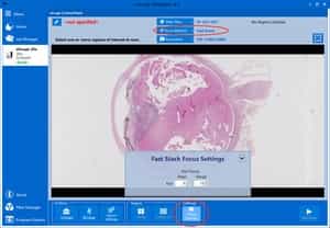 Fast Stack Scan Setting