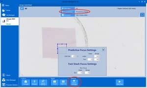 Predictive Stack Scan Setting